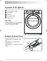 Предварительный просмотр 5 страницы Electrolux washing machine User Manual