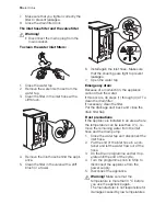 Предварительный просмотр 16 страницы Electrolux WASL 3 T 200 User Manual