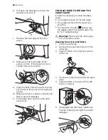 Предварительный просмотр 22 страницы Electrolux WASL3E 201 User Manual