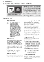 Предварительный просмотр 18 страницы Electrolux WASL5T300 User Manual