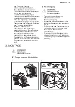 Предварительный просмотр 43 страницы Electrolux WASL5T300 User Manual