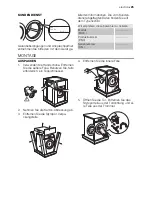 Preview for 25 page of Electrolux WASLEEV 200 User Manual