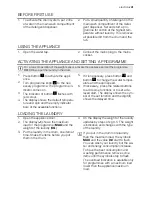 Preview for 41 page of Electrolux WASLEEV 200 User Manual