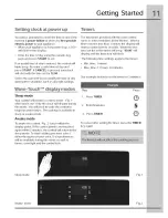 Preview for 11 page of Electrolux Wave-Touch EW3LGF65GBA Use & Care Manual