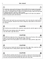 Предварительный просмотр 6 страницы Electrolux WB6-20 User Manual