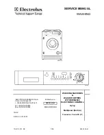 Electrolux WD001326 Service Manual предпросмотр