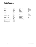 Preview for 3 page of Electrolux WD1035 User Handbook Manual