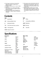 Preview for 3 page of Electrolux WD1038 User Handbook Manual