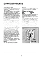 Preview for 6 page of Electrolux WD1038 User Handbook Manual