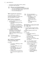 Preview for 18 page of Electrolux WD40A74140 User Manual