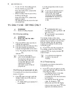 Preview for 20 page of Electrolux WD40A74140 User Manual