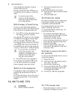 Preview for 22 page of Electrolux WD40A74140 User Manual