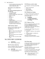 Preview for 24 page of Electrolux WD40A74140 User Manual