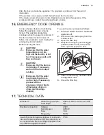 Preview for 31 page of Electrolux WD40A74140 User Manual