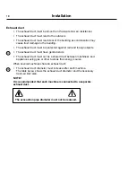 Предварительный просмотр 18 страницы Electrolux WD4130 Installation Manual