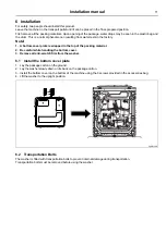 Предварительный просмотр 11 страницы Electrolux WE1100P Installation Manual