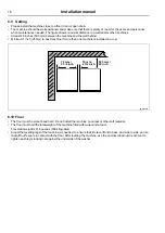 Предварительный просмотр 16 страницы Electrolux WE1100P Installation Manual