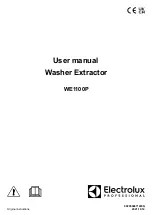 Electrolux WE1100P User Manual предпросмотр