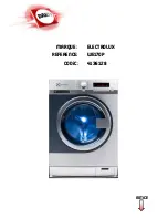 Electrolux WE170P Installation Instruction preview
