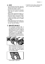 Preview for 5 page of Electrolux WEGL1030CN User Manual