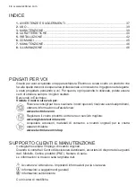 Preview for 36 page of Electrolux WEGL1030CN User Manual