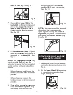 Preview for 7 page of Electrolux WET & DRY EXTRACTION VACUUM CLEANERS Owner'S Handbook Manual