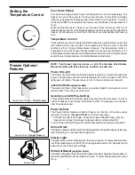 Preview for 4 page of Electrolux WFC07M2AW3 Owner'S Manual