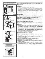 Preview for 14 page of Electrolux WFC07M2AW3 Owner'S Manual