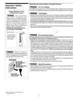 Preview for 2 page of Electrolux WFC15K2BW1 Owner'S Manual