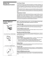 Preview for 4 page of Electrolux WFC15K2BW1 Owner'S Manual