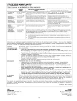 Preview for 10 page of Electrolux WFC15K2BW1 Owner'S Manual