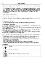 Preview for 6 page of Electrolux WH6-6 User Manual