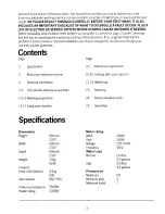 Preview for 3 page of Electrolux WH828 User Handbook Manual