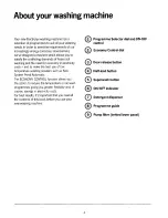 Preview for 4 page of Electrolux WH828 User Handbook Manual