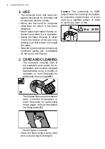 Preview for 6 page of Electrolux WHGL9062CN User Manual