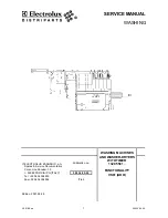 Electrolux with VS81 timer Service Manual предпросмотр