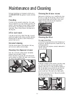 Предварительный просмотр 16 страницы Electrolux WM 1000 A Instruction Booklet