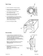 Предварительный просмотр 24 страницы Electrolux WMD1050 Service Manual