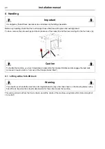 Предварительный просмотр 20 страницы Electrolux WP4 1100H Installation Manual