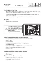 Предварительный просмотр 29 страницы Electrolux WP41100H Installation Manual