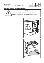 Предварительный просмотр 49 страницы Electrolux WP41100H Installation Manual