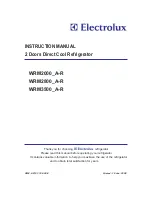 Предварительный просмотр 1 страницы Electrolux WRM2000_A-R Instruction Manual