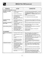 Preview for 24 page of Electrolux WRS23MF5AS3 Use & Care Manual