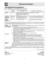 Preview for 21 page of Electrolux WRS23MF5AS5 Use & Care Manual