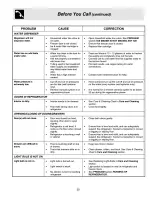 Preview for 25 page of Electrolux WRS23MF5AS5 Use & Care Manual