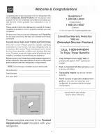 Preview for 2 page of Electrolux WRS23MF5ASF Use & Care Manual