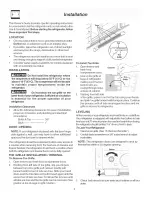 Preview for 4 page of Electrolux WRS23MF5ASF Use & Care Manual