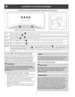 Preview for 10 page of Electrolux WRS23MF5ASL Use & Care Manual