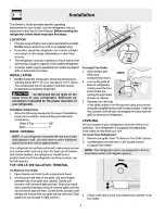 Preview for 4 page of Electrolux WRS23MW3AQ1 Use & Care Manual