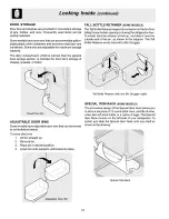 Preview for 10 page of Electrolux WRS23MW3AQ1 Use & Care Manual